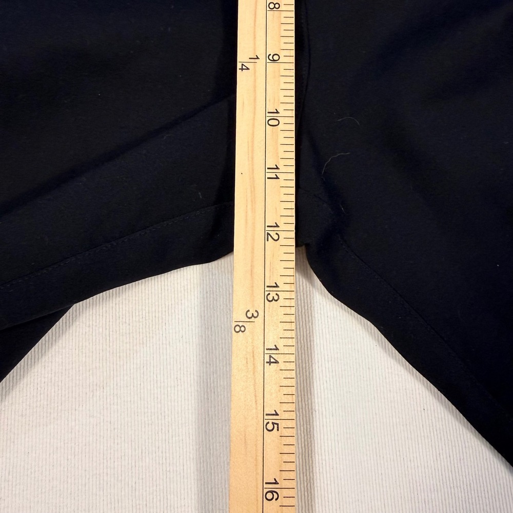 Quince‎ Womens Ultra-Stretch Ponte Straight Leg Pants Black Size L Business Work - Picture 5 of 11